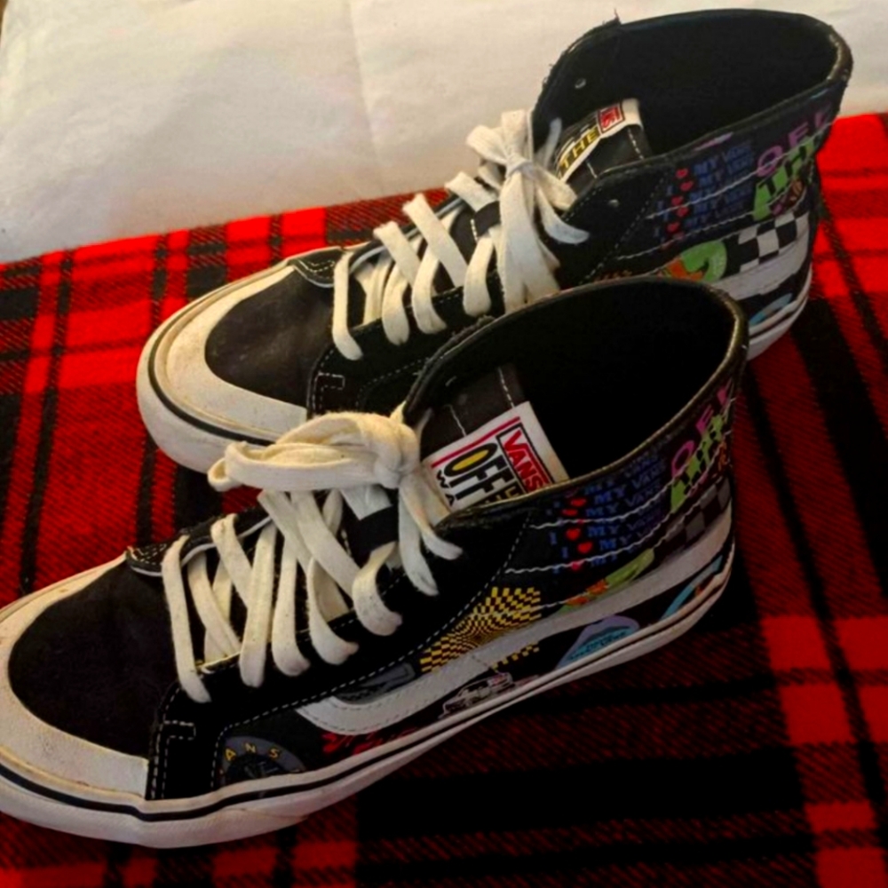Old Skool Van high top skate boarding shoes Very rare & collectible!  New unisex
